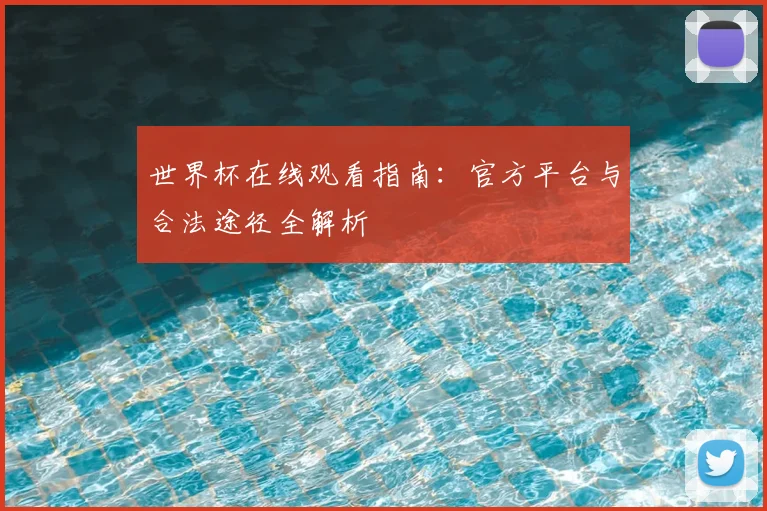 世界杯在线观看指南：官方平台与合法途径全解析
